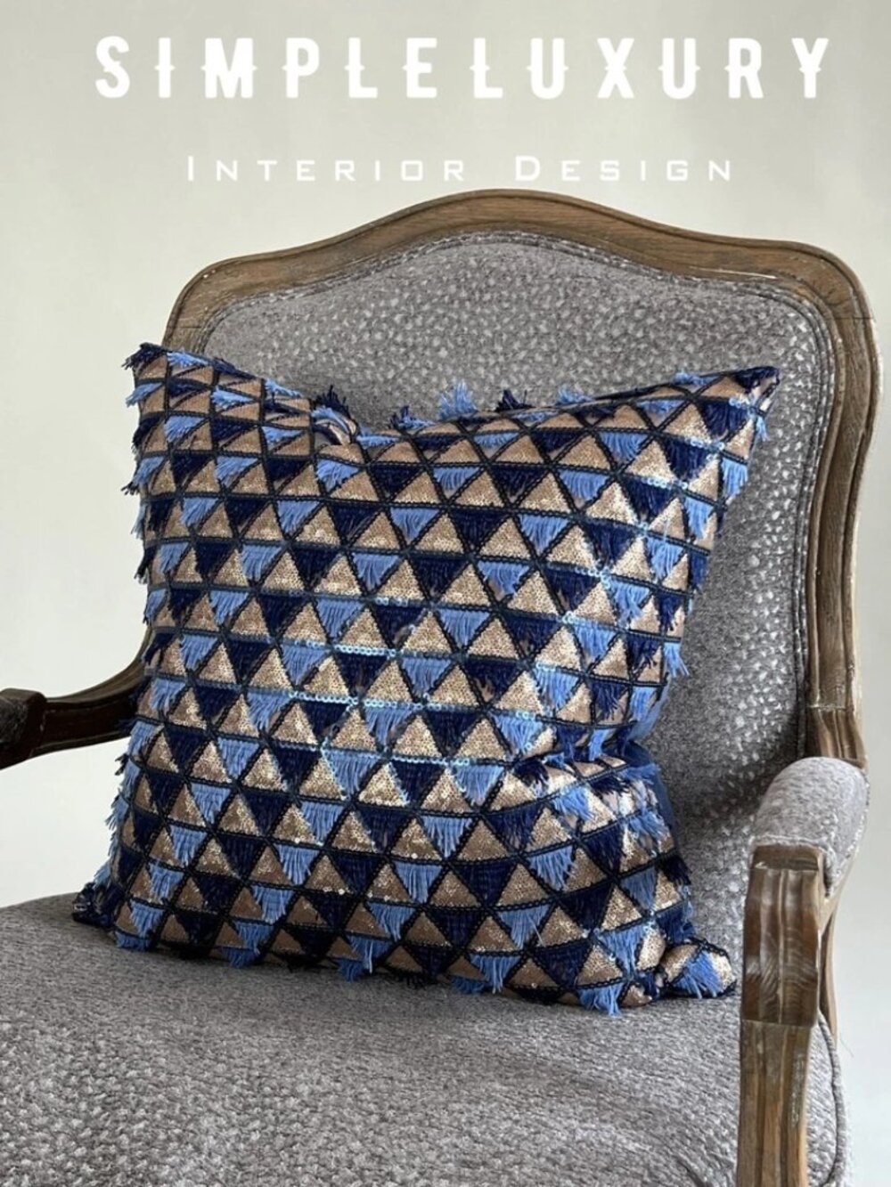 Brand New D.V.KAP Home Wink 20"X20" Abstract Throw Pillow Cover